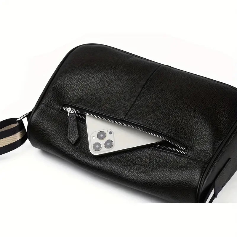 Ethan | Genuine Leather Trendy Small Crossbody Bag