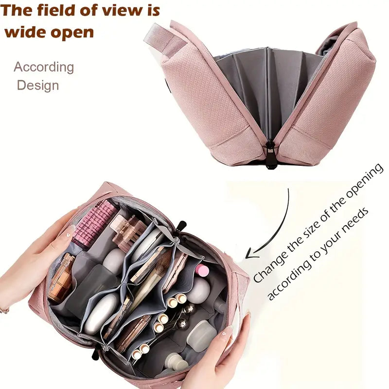 Caroline | Chic Organiser Large Capacity Waterproof Cosmetic Toiletry Bag