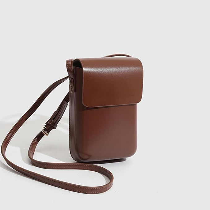 Emma | Minimalist PU Leather Small Crossbody Purse Handbag