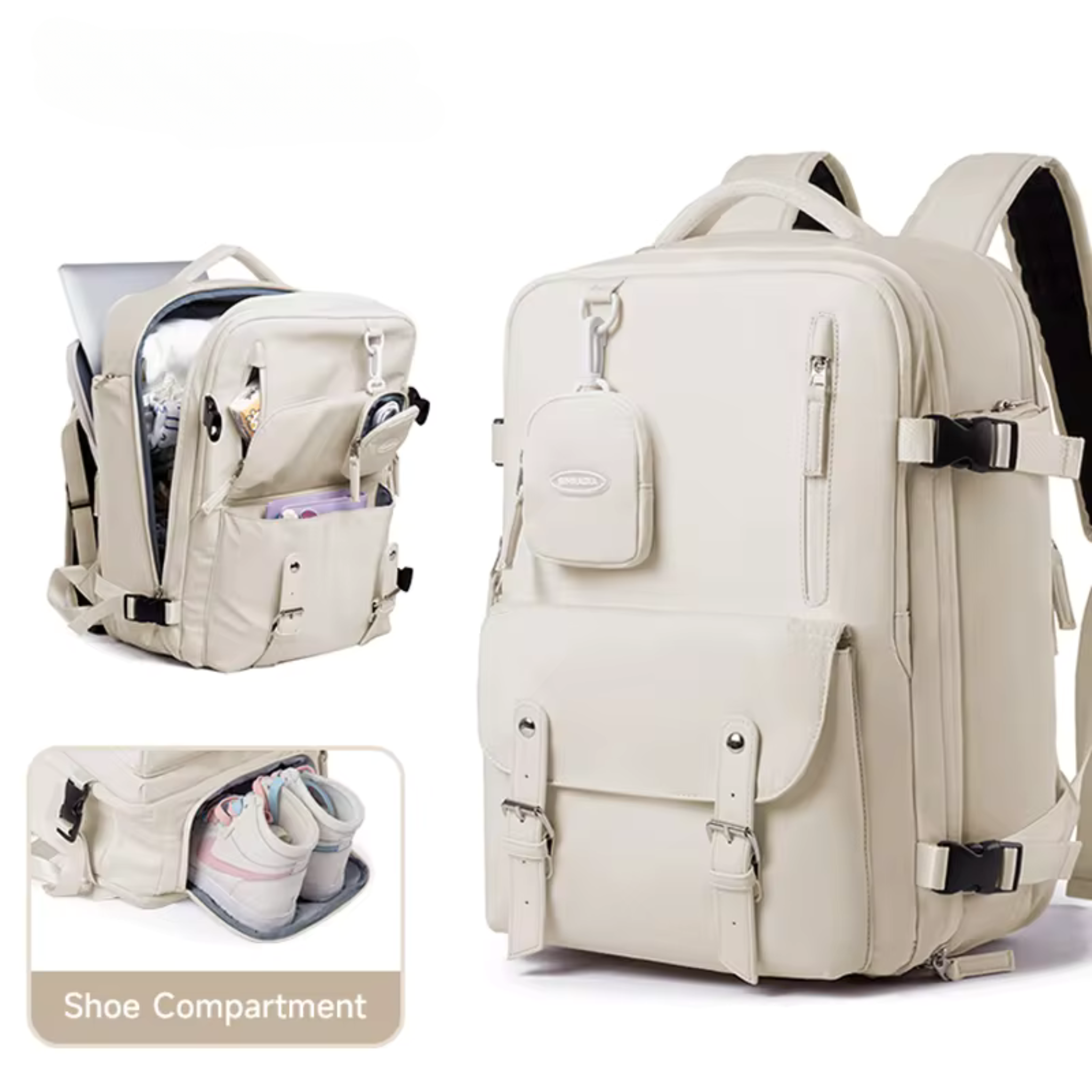 Aiden | Multi-Pocket Travel Backpack