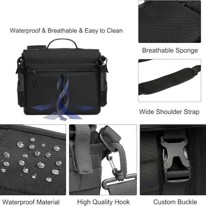 Logan | Casual Multi-Pocket Crossbody Messenger Laptop Travel Bag