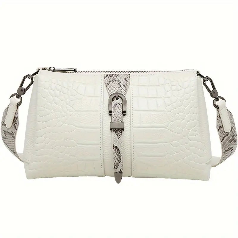 Delilah | Chic Crocodile Pattern Crossbody Sling Bag