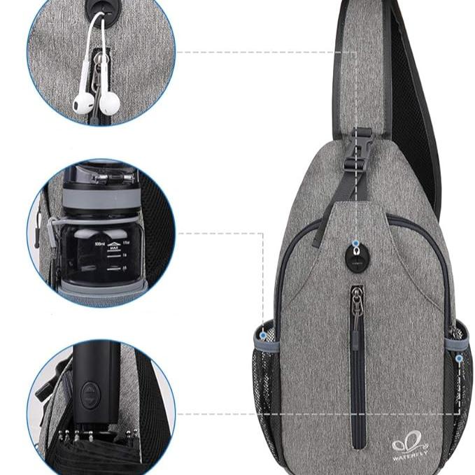 Ryan | Convertible Crossbody Sling Travel Bag