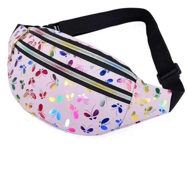 Alina | Women's Butterfly Printed Crossbody Fanny Pack Bum Bag