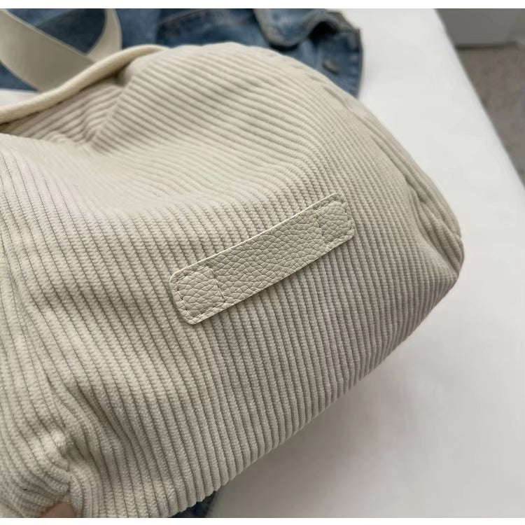 Lila | Simple Corduroy Crossbody Sling Bag