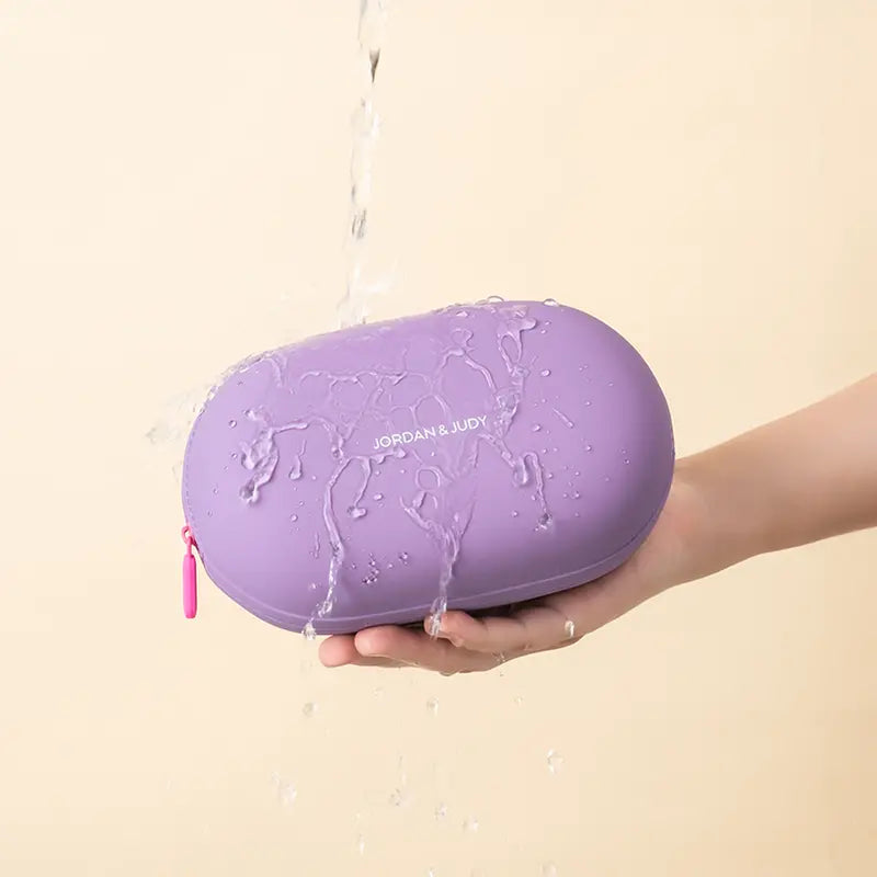 Eliza | Large Silicone Travel Cosmetic Makeup Toiletry Bag