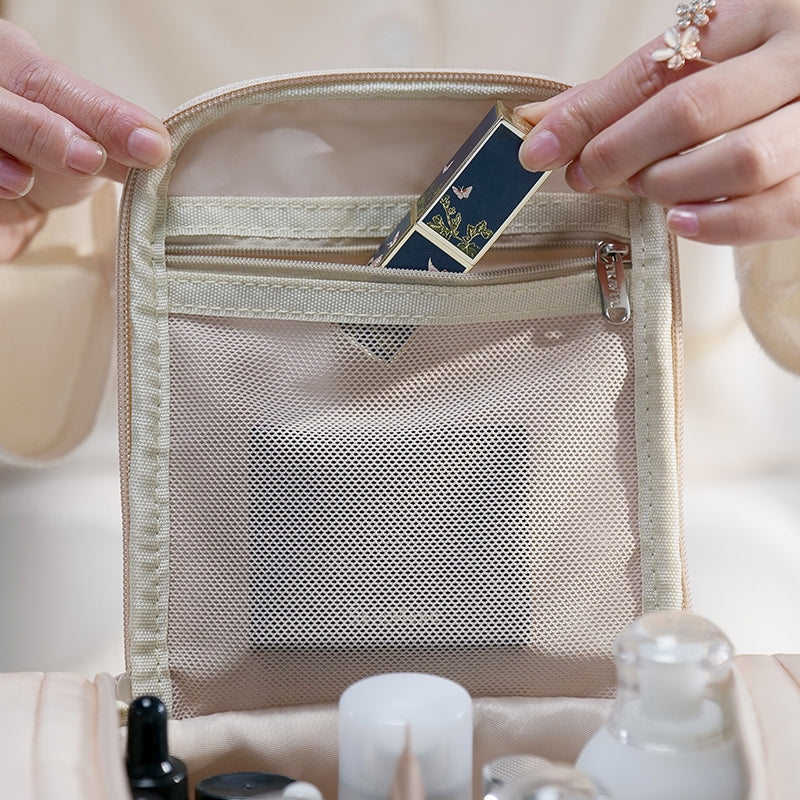 Ava | Eco-Friendly Multi-Layer Cosmetic Toiletry Bag