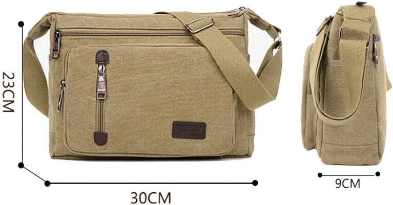 Axel | Timeless Canvas Crossbody Messenger Bag