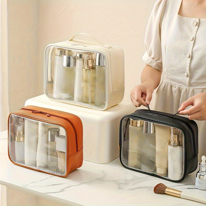 Olivia | Large Capacity Transparent Makeup Cosmetic Toiletry Bag