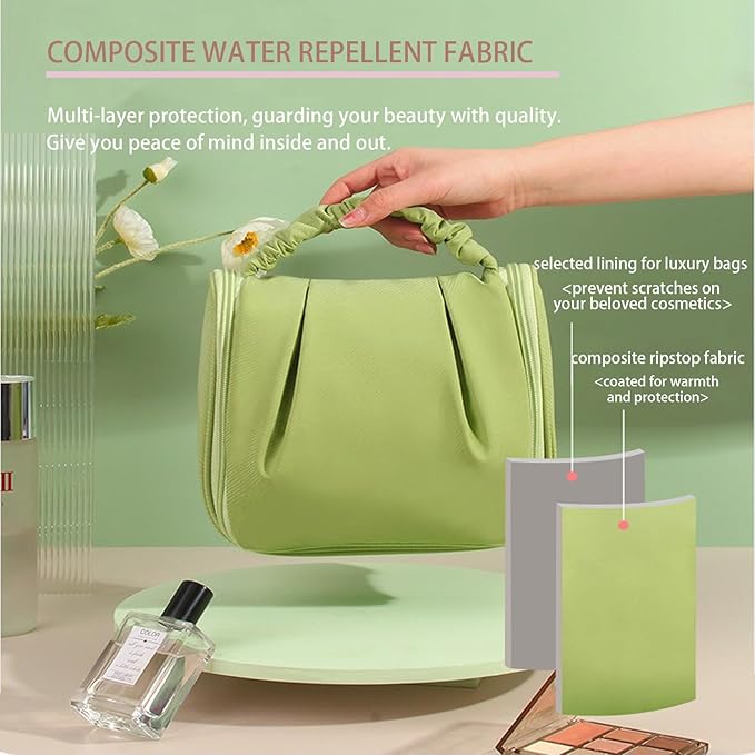 Harriet | Hanging Waterproof Toiletry Cosmetic Travel Bag