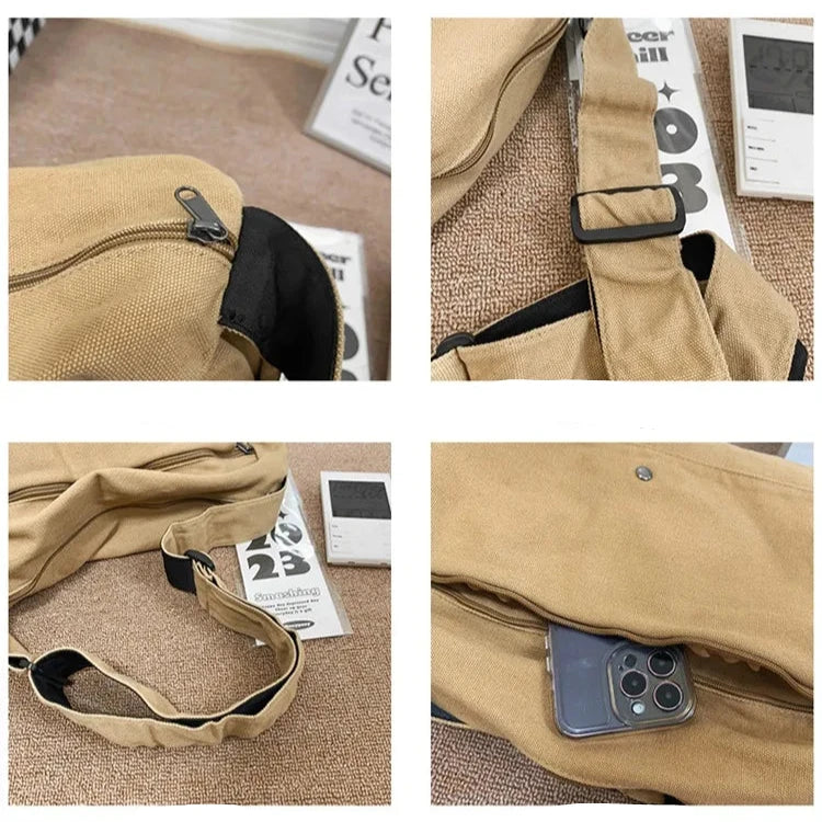 Matt | Trendy Sport Canvas Crossbody Messenger Sling Bag