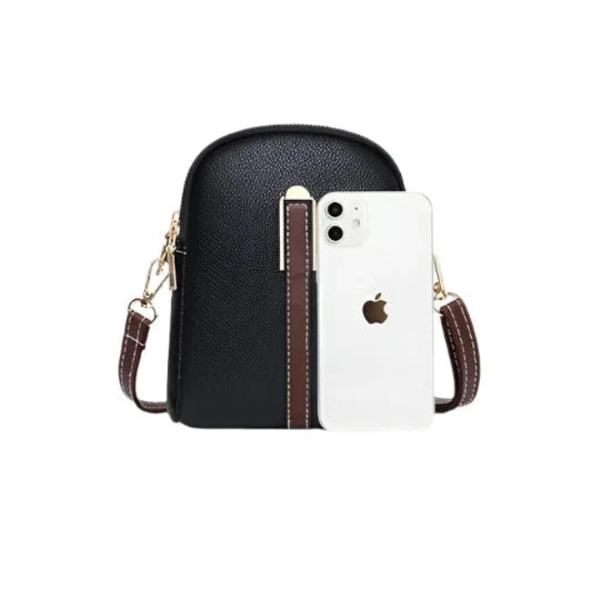 Ally | Retro Mini Leather Crossbody Sling Bag