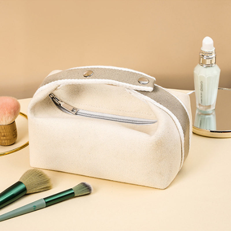 Compact Canvas Toiletry Organiser