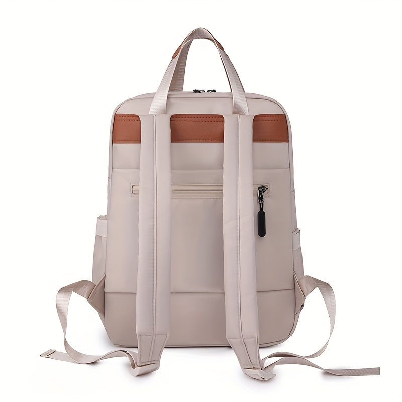 Streamlined Nylon Laptop Backpack