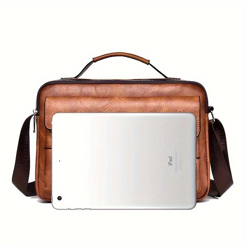 Hugo | Stylish Leather Small Crossbody Messenger Bag