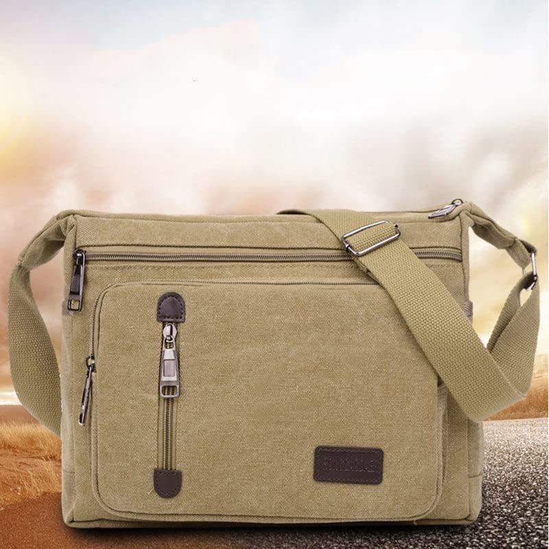 Axel | Timeless Canvas Crossbody Messenger Bag