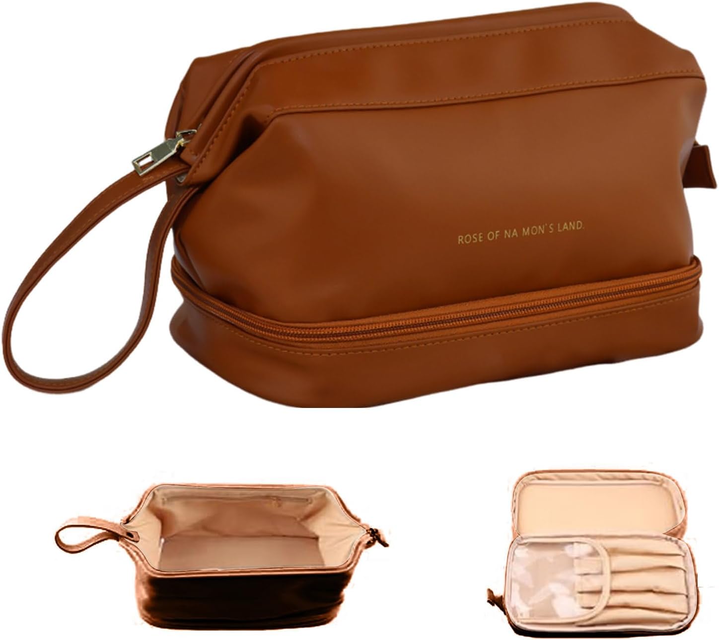 Layered Luxury Travel Toiletry Bag