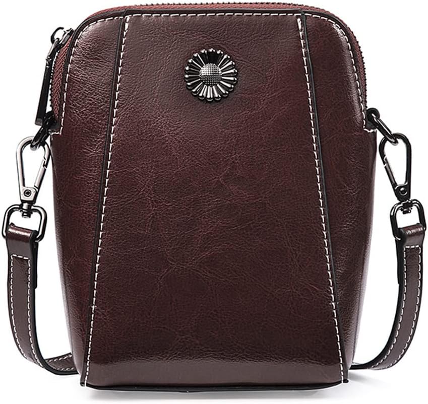 Kai | Compact Anti-Theft Leather Crossbody Bag