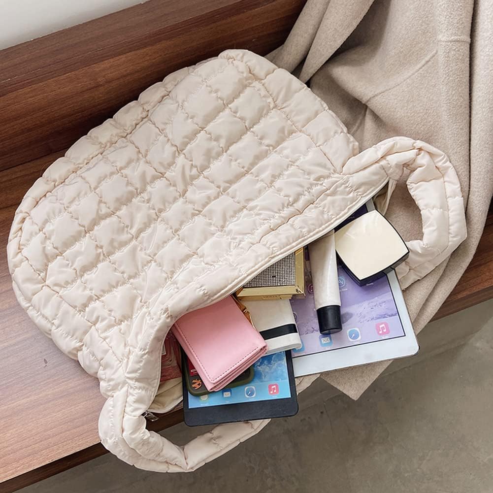 Piper | Quilted Crossbody Tote Bag