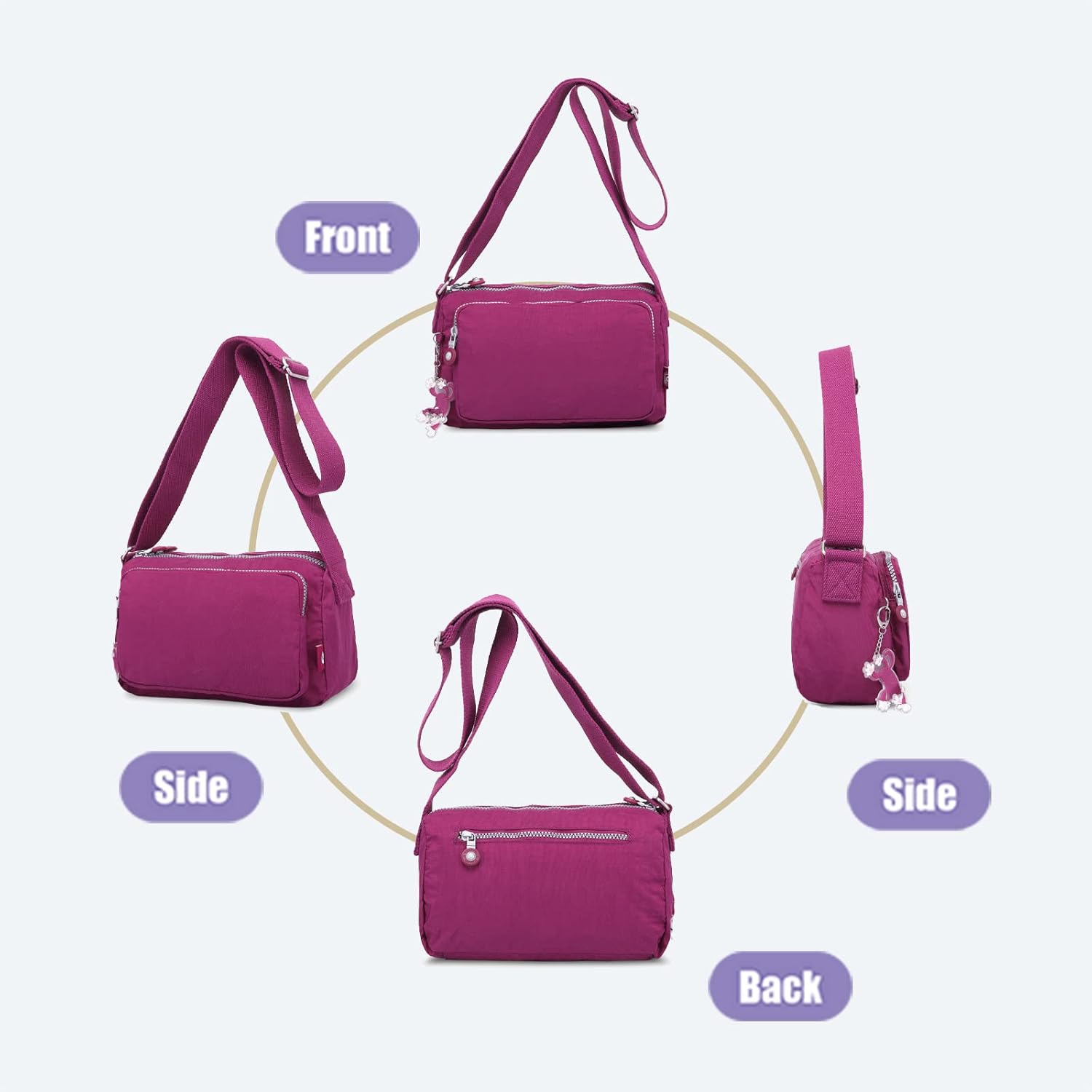 Travel-Ready Secure Crossbody Bag