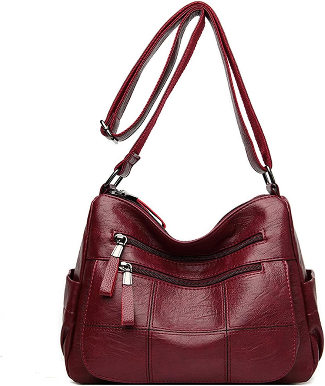 Avery | Multi-Pocket Vintage Crossbody Bag