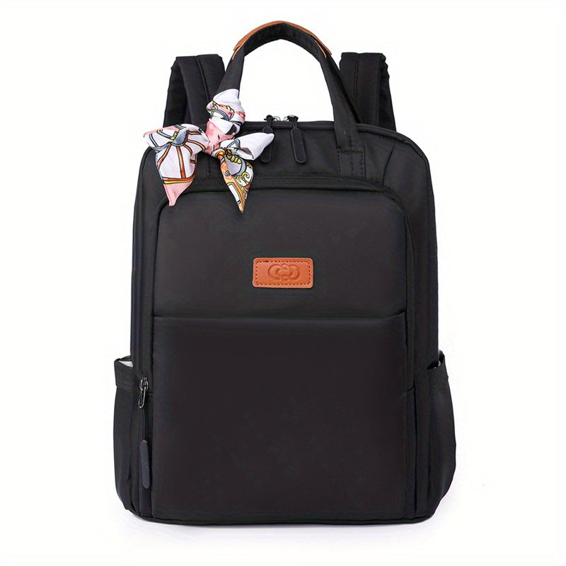 Streamlined Nylon Laptop Backpack