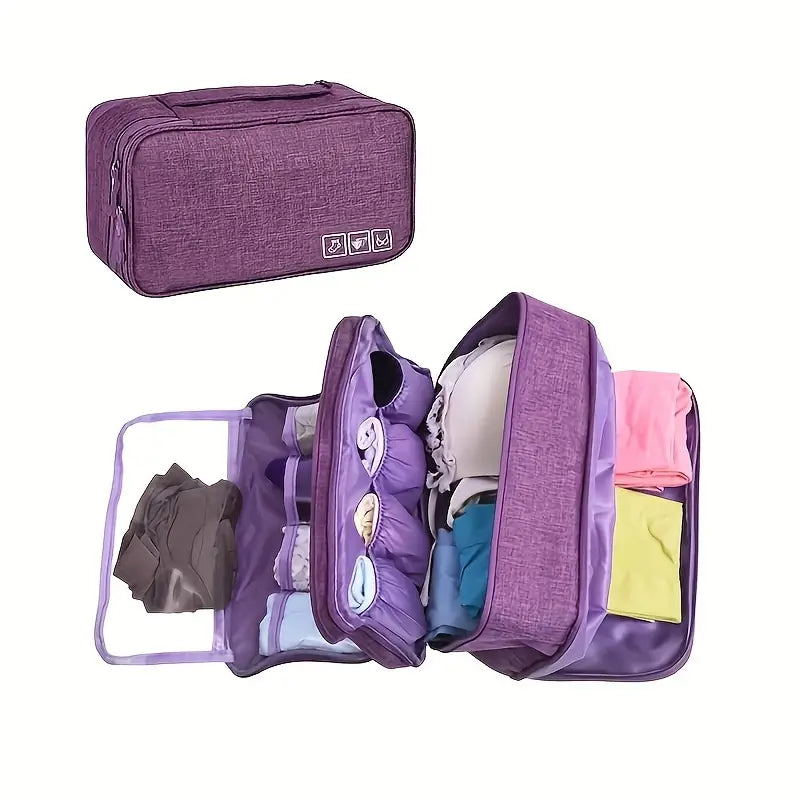 Clara | Multi-Functional Travel Packing Cubes & Underwear Garment Organiser