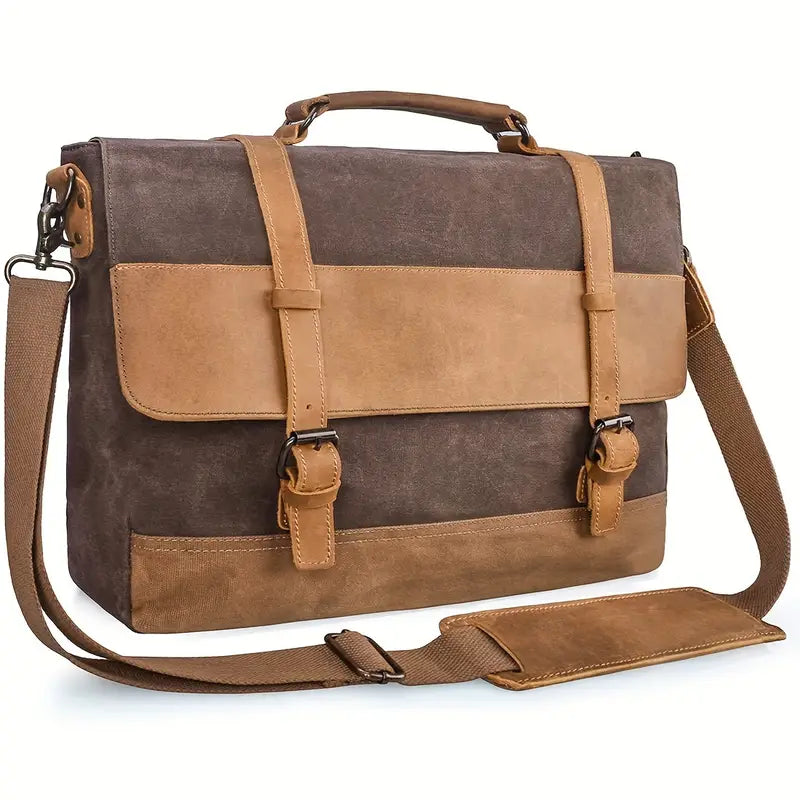 Thomas | Vintage Water-Resistant Canvas Crossbody Messenger Travel Bag