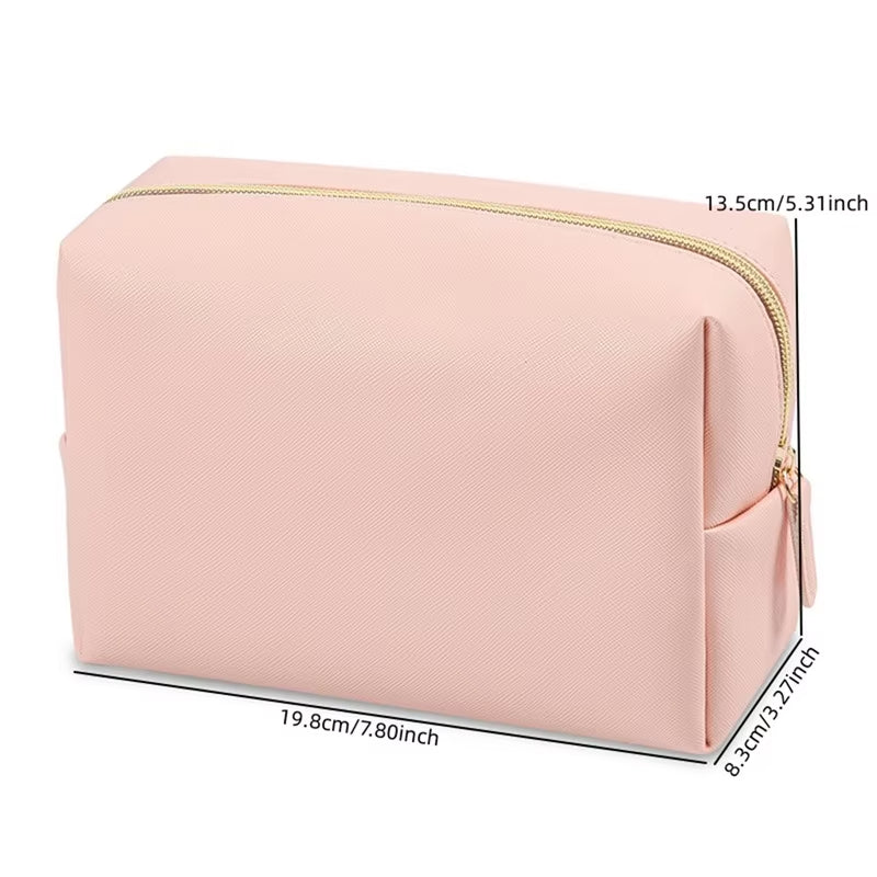 Athena | Portable Waterproof PU Makeup Cosmetic Bag