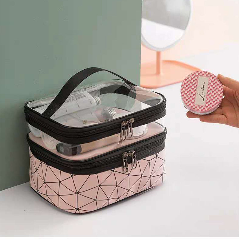 Spacious Travel Toiletry Cosmetic Organiser