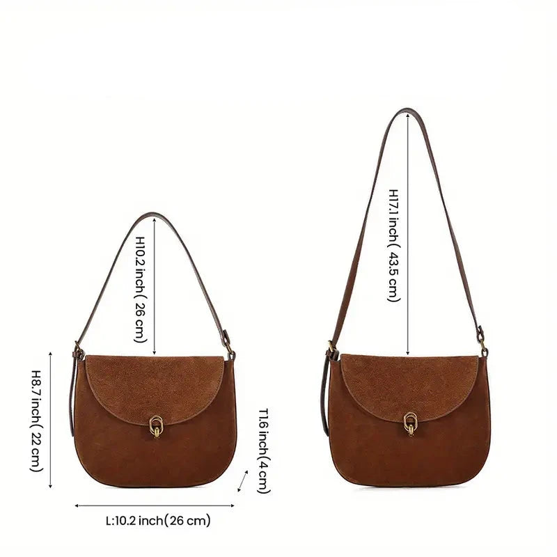 Eliza | Chic Genuine Leather Small Crossbody Sling Bag