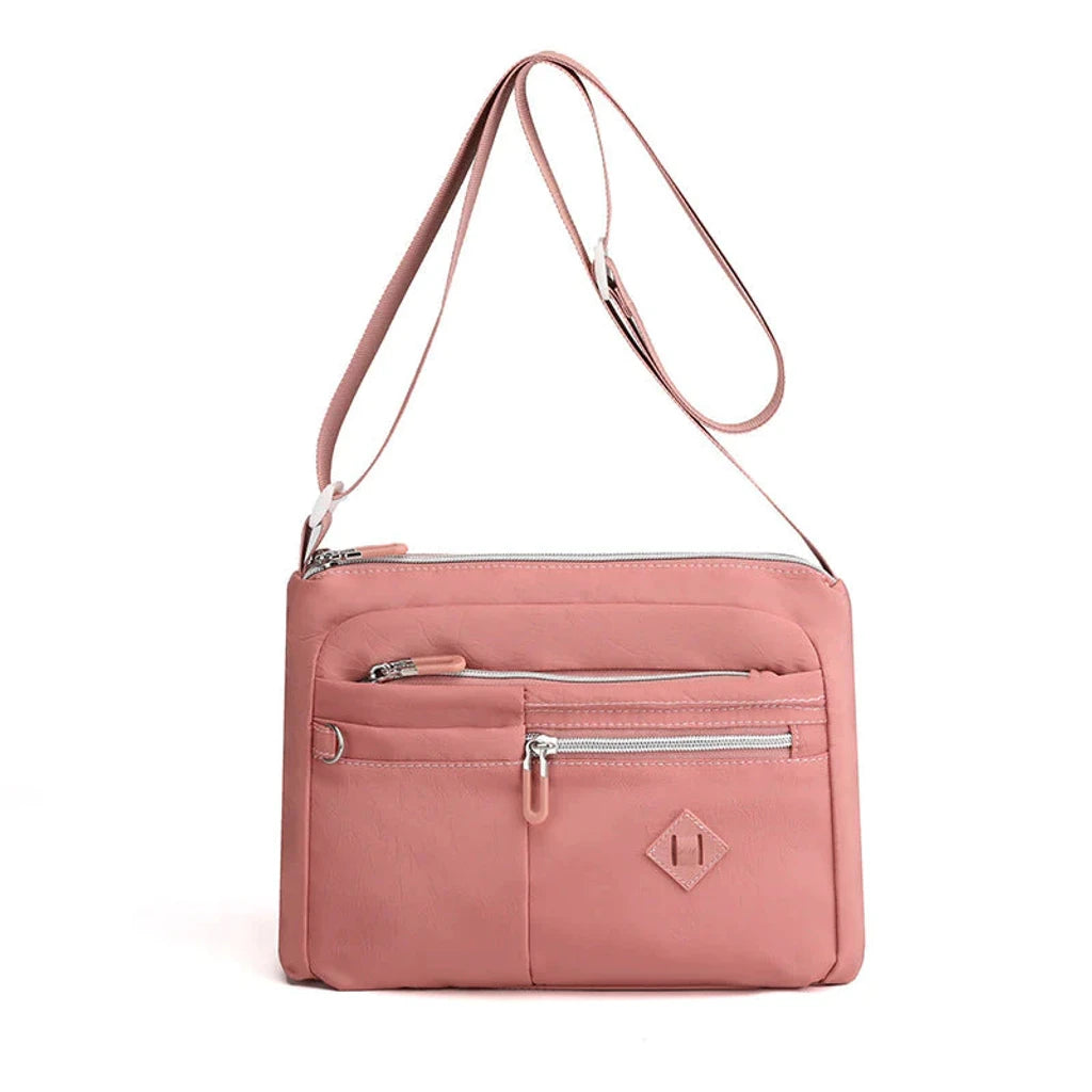 Leah | Lightweight Multi-Pocket Crossbody Bag