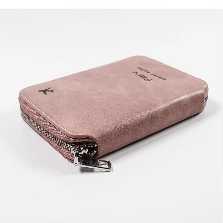 Evelyn | RFID Blocking Passport Holder Travel Wallet