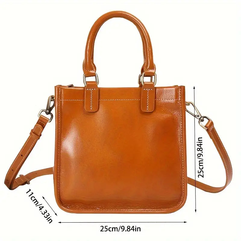 Emma | Vintage Square Crossbody Sling Handbag