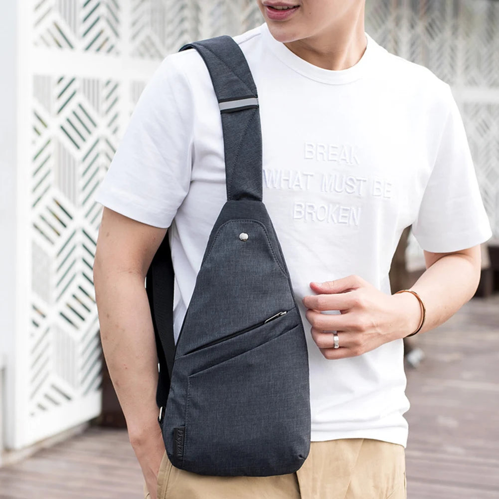 Theo | Men's Anti-Theft Crossbody Sling Chest Bag