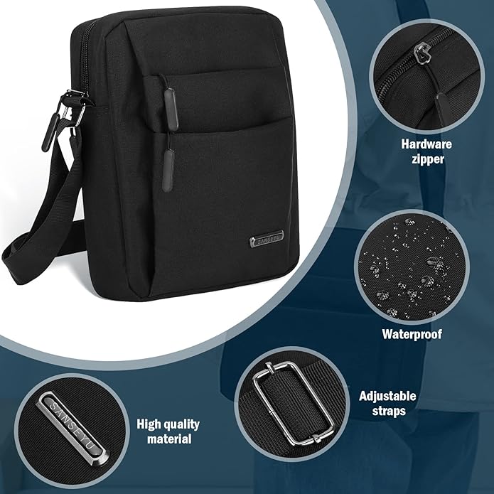 Carter | Men's Waterproof Anti-Theft Crossbody Messenger Bag