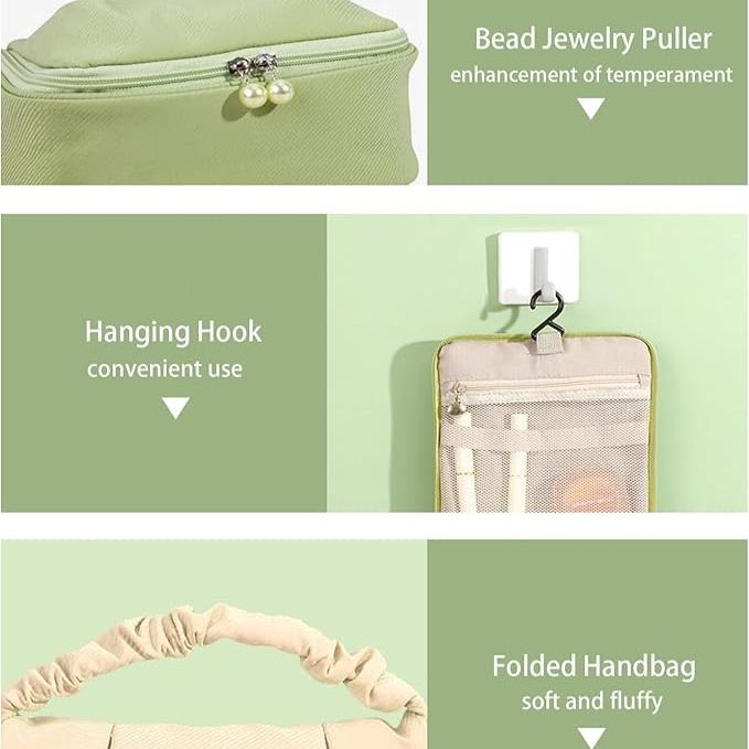 Harriet | Hanging Waterproof Toiletry Cosmetic Travel Bag