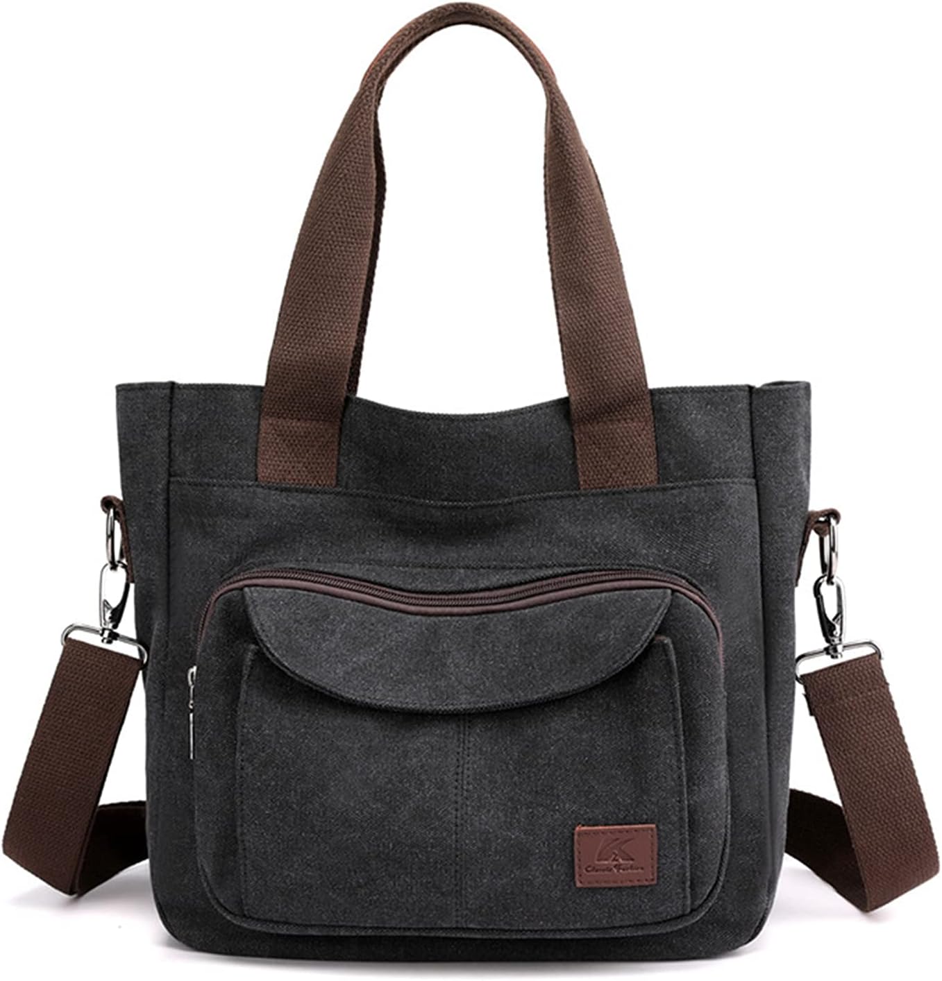 Sophia | Multi-Pocket Canvas Crossbody Bag