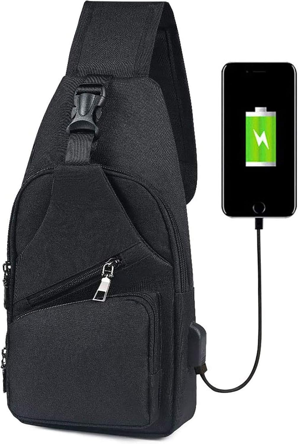 Liam | Anti-Theft Crossbody Charging Bag