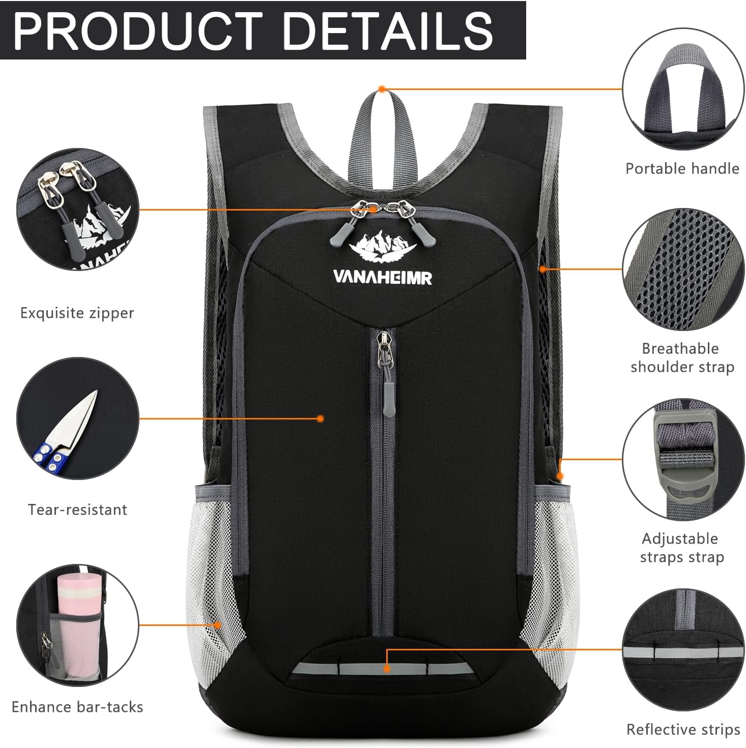 Compact Explorer 15L Travel Backpack