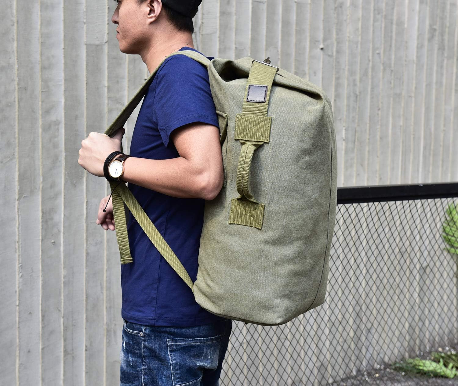 Tactical Canvas Duffle Bag