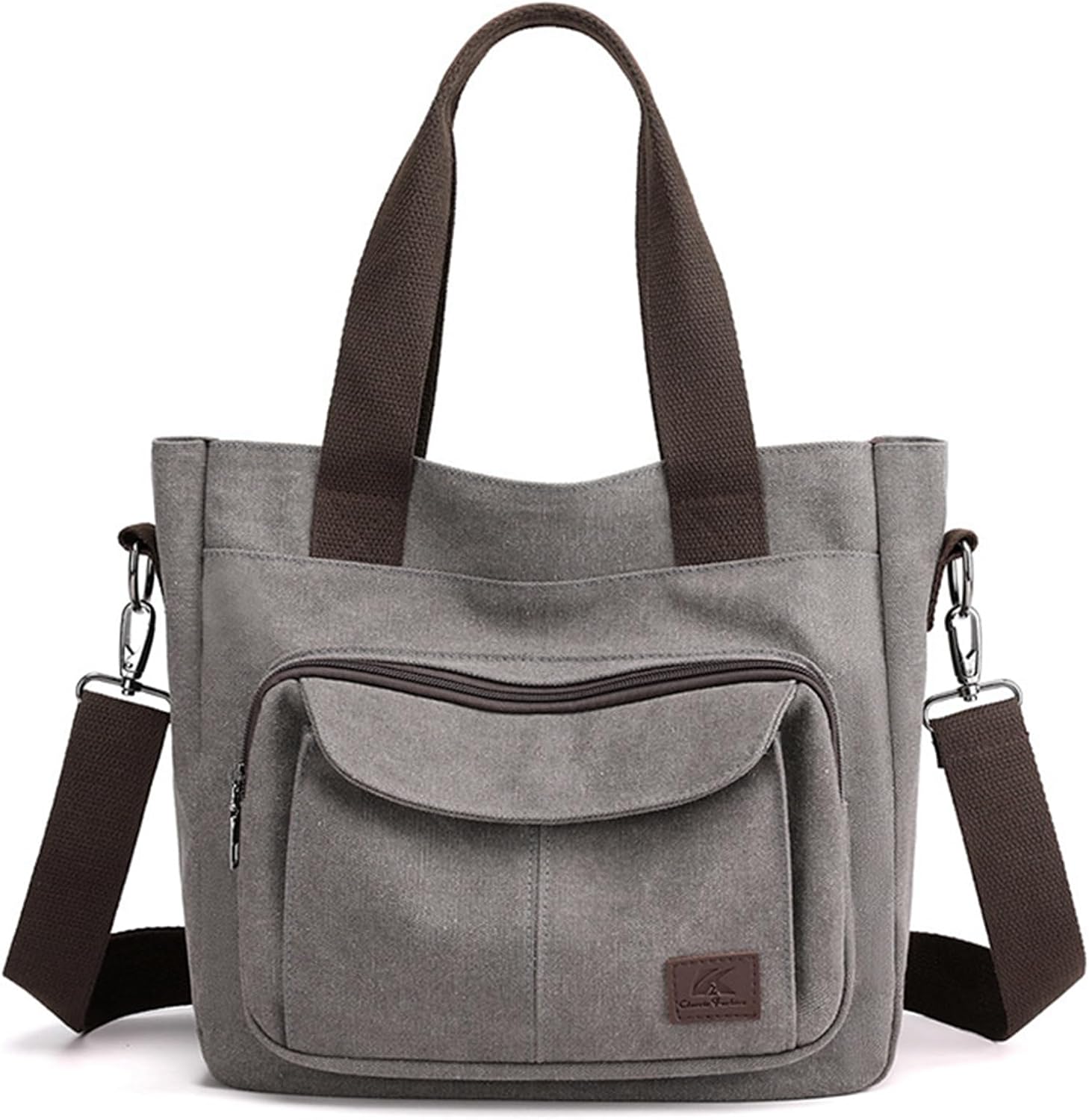 Sophia | Multi-Pocket Canvas Crossbody Bag