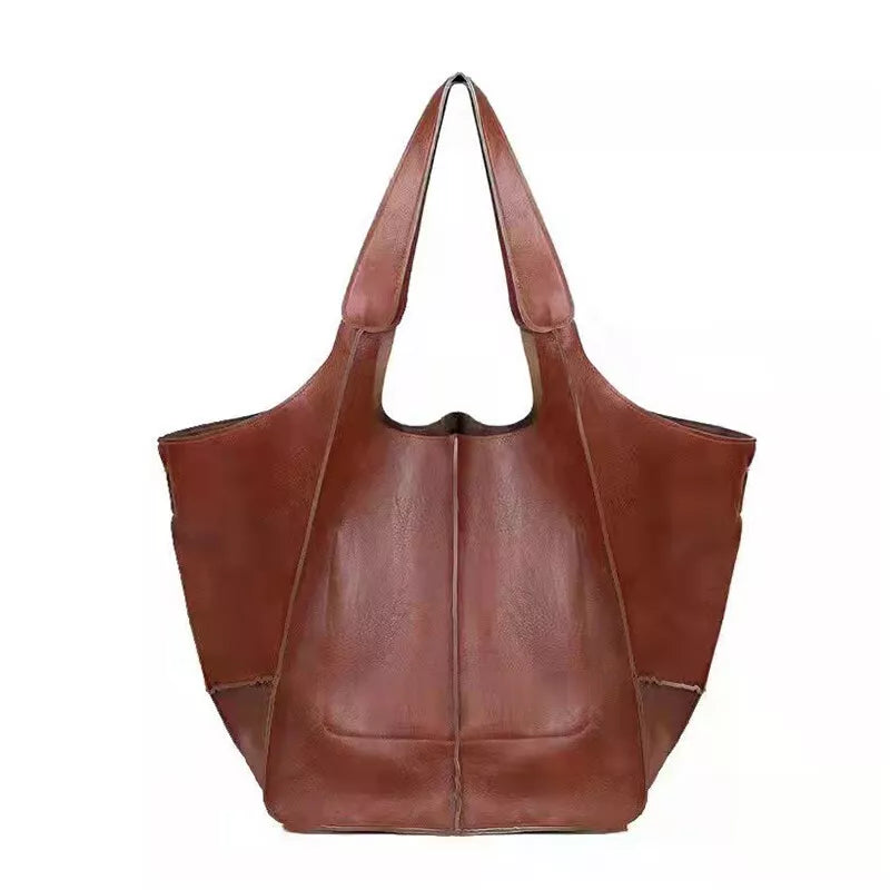 Emma | Women's Large Vegan Leather Tote Shoulder Bag