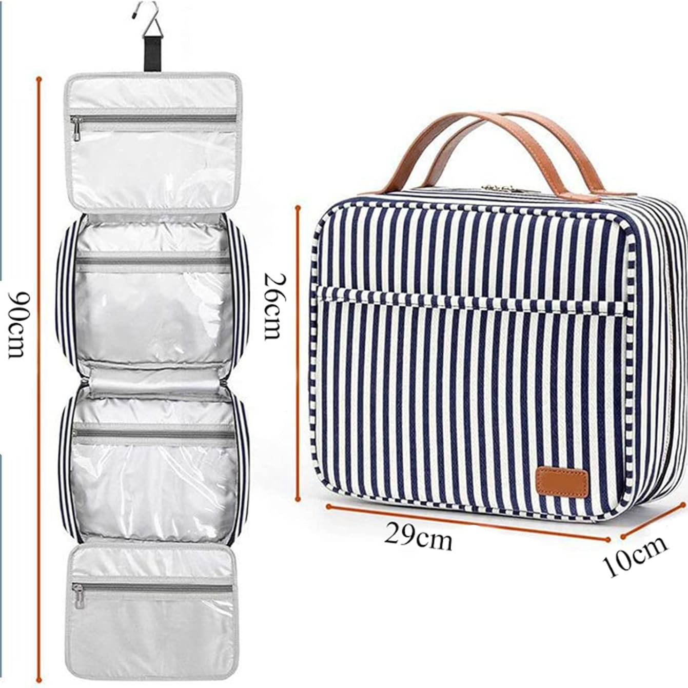 Alice | Hanging Toiletry Travel Bag