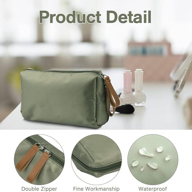 Elena | Small Portable Cosmetic Makeup Toiletry Bag