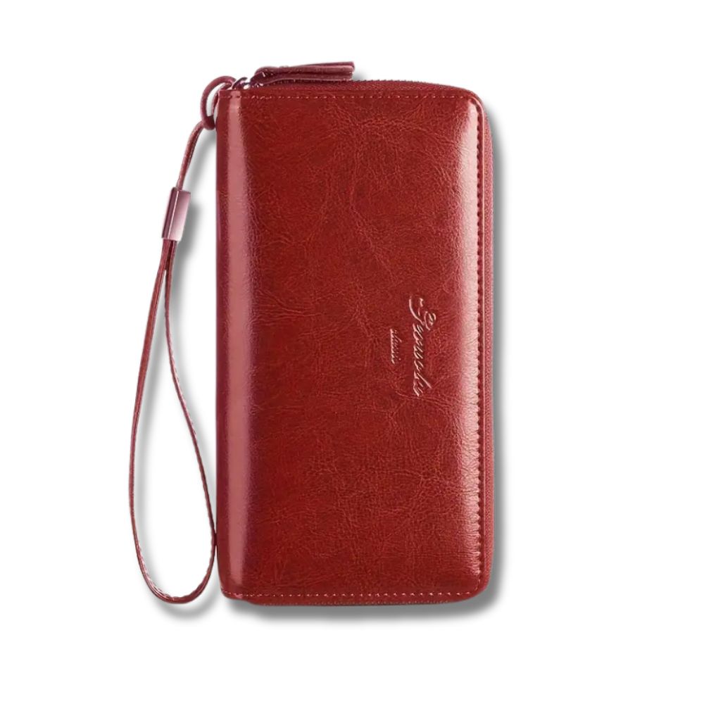 Olivia | RFID Leather Phone Pouch Clutch Travel Wallet