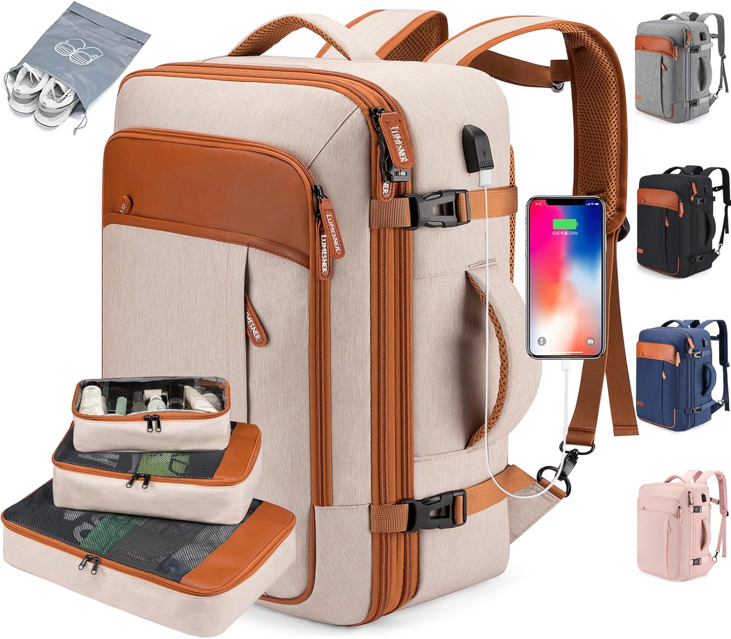 Guardian | 42L Anti-Theft Travel Backpack