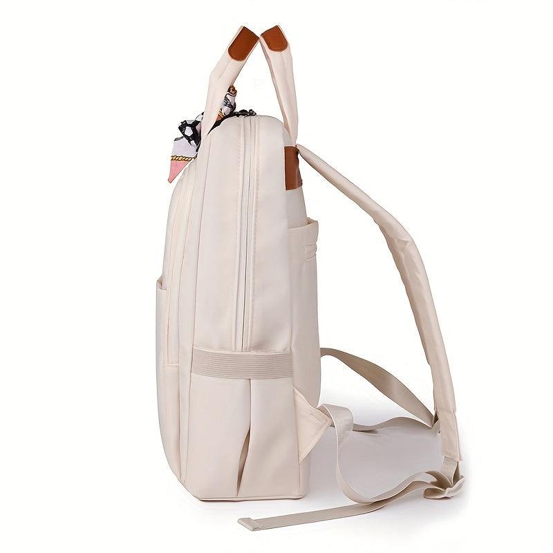 Streamlined Nylon Laptop Backpack