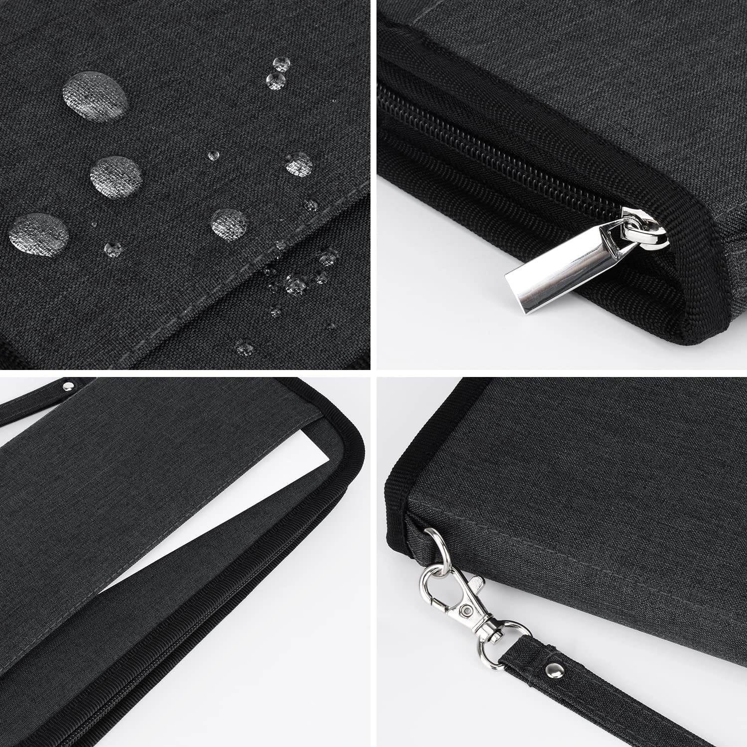 Aiden | Waterproof Passport Wallet with Hand Strap