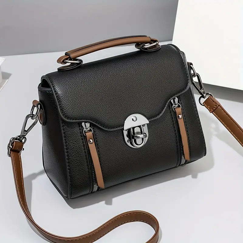 Erica | Women's Retro Buckle Leather Crossbody Handbag